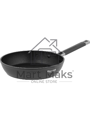 Сковорода Rondell Stolz RDA-1767, 28см, без крышки, серый