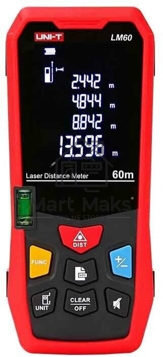 Лазерный дальномер UNI-T LM60