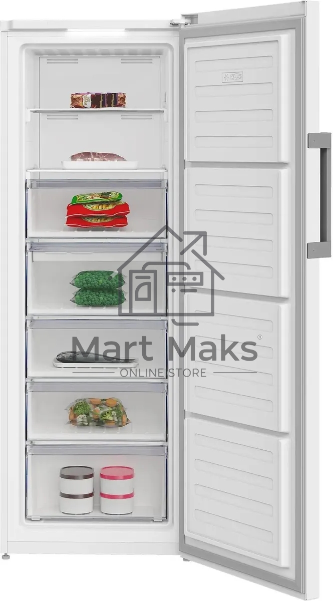 Морозильная камера Beko B3RFNK292W, белый, 255 л, 5 ящиков