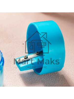 Точилка для карандашей ручная Deli EH557, 1 отверстие, пластик, ассорти