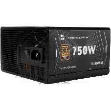 Блок питания Thermalright, 750W 80+ Gold (ATX, 3.1, PCIe 5.1, Non-modular, 1x24(20+4)pin, 1xCPU 8(4+4)pin, 2xPCIe*2 8(6+2)pin, 5xSATA3, 1x12+4pin (12VHPWR PCIe 5.1 12+4pin 600mm), 3xMOLEX4pin, Active, 120x120мм, 150x140x86mm, APFC, black)