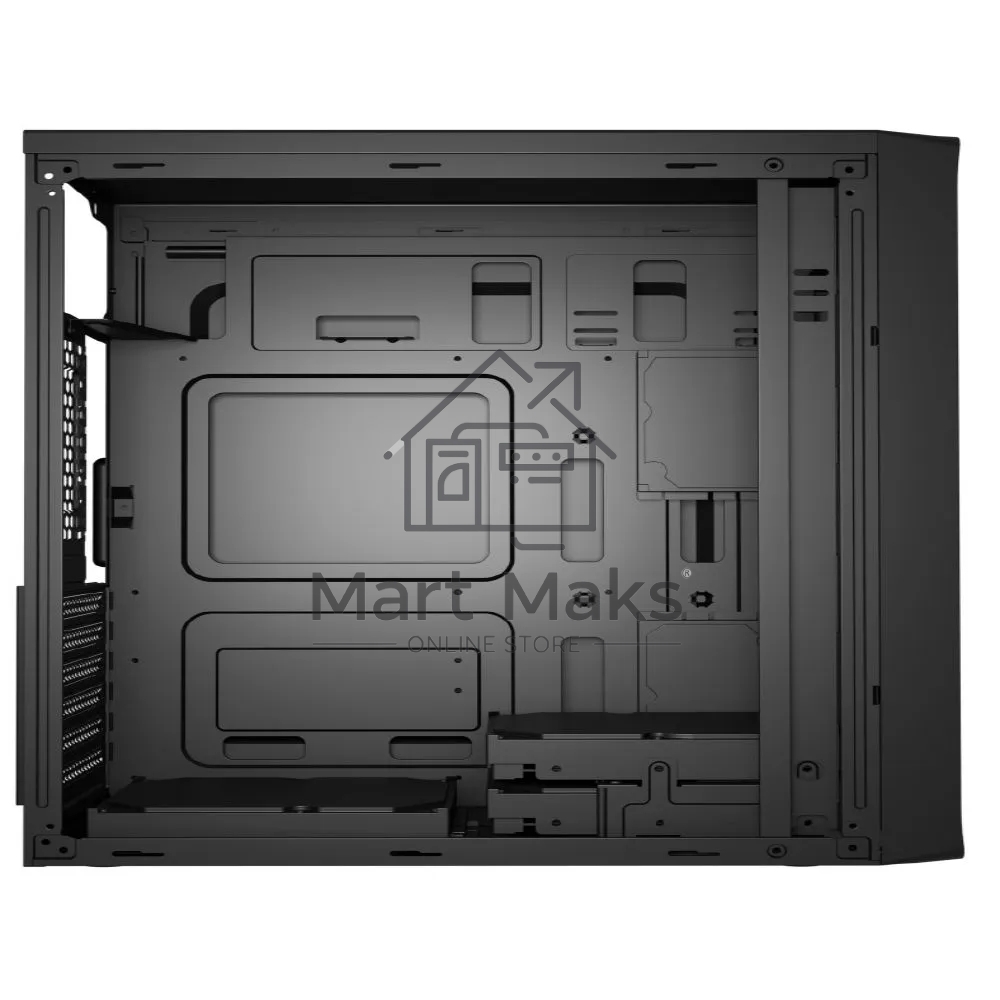Компьютерный корпус ACD Citadel 102N ATX, черный, 80mm rear FAN, w/o PSU