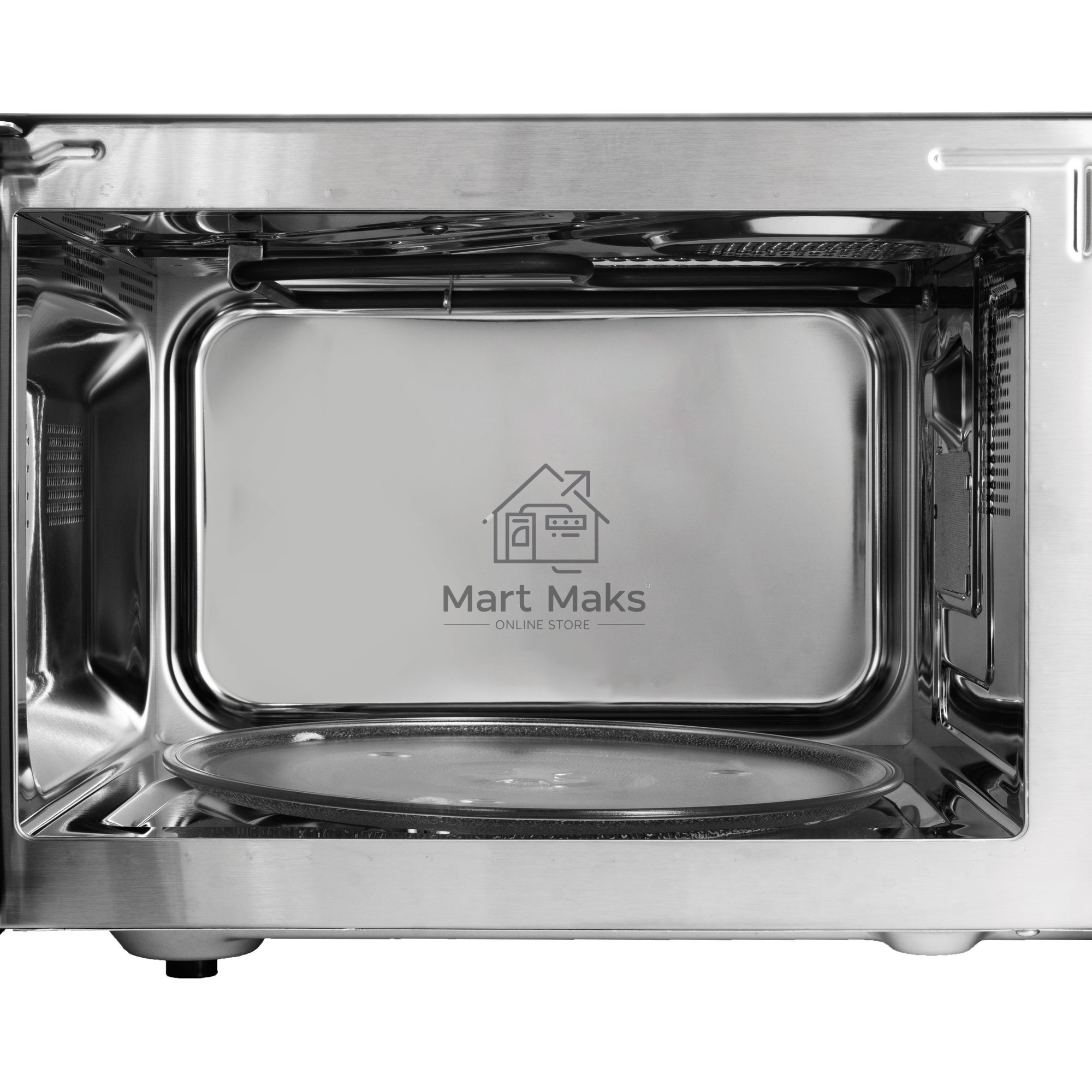 Микроволновая печь BBK 25MWC-991T/B черный/серебристый, 25 л, 900 Вт, переключатели - кнопки, поворотный механизм