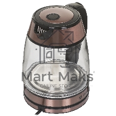 Чайник электрический DELTA DL-1120 медный