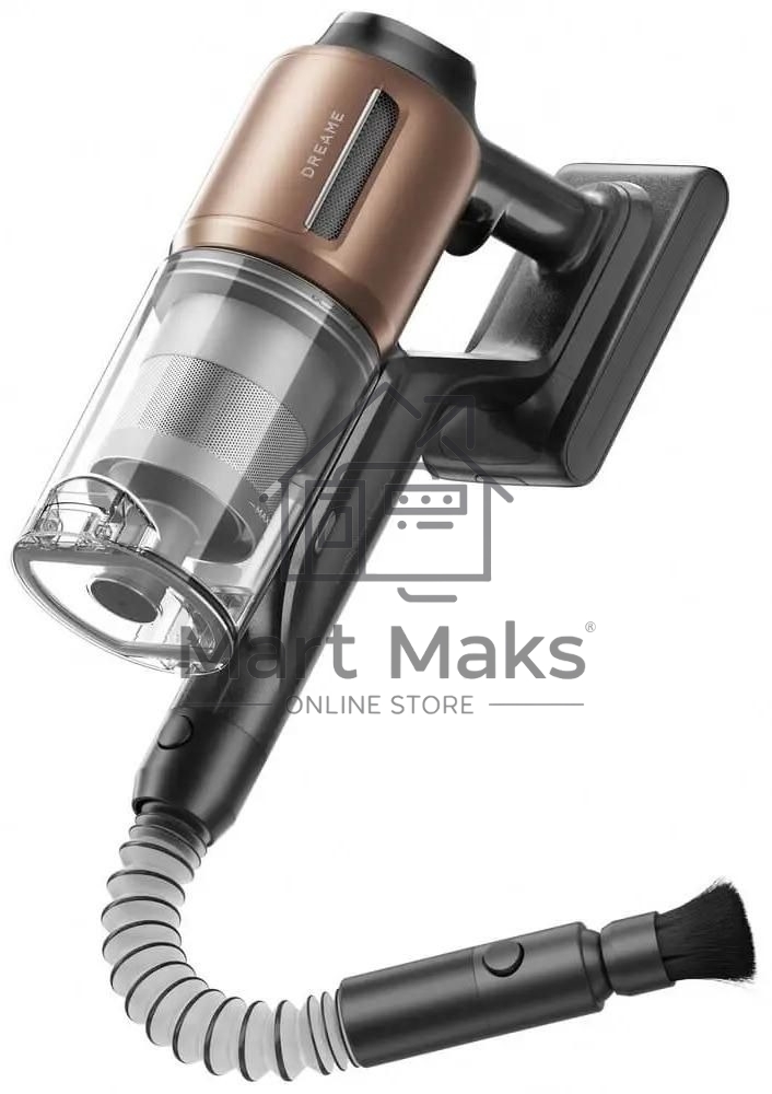 Пылесос вертикальный Dreame Z20 AquaCycle черный/бронзовый, питание от аккумулятора, 250 Вт, уборка влажная/сухая, пылесборник 0.6 л