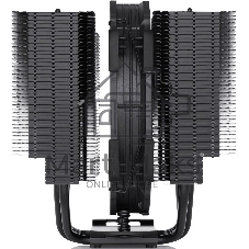 Кулер для процессора Noctua NH-D15S chromax черный, 140 мм, медь, 1500 об/мин, 24.6 дБ, 4 pin PWM, высота 160 мм