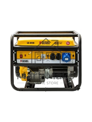 Электрогенератор бензиновый Denzel GE 8900, 8.5 кВт, 99 дБ, 86 кг