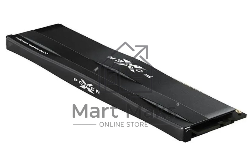 Оперативная память Silicon Power Xpower Zenith, DDR5, 32GB (2x16 GB), 5600 MHz, CL40, DIMM, радиатор, черный, ECC
