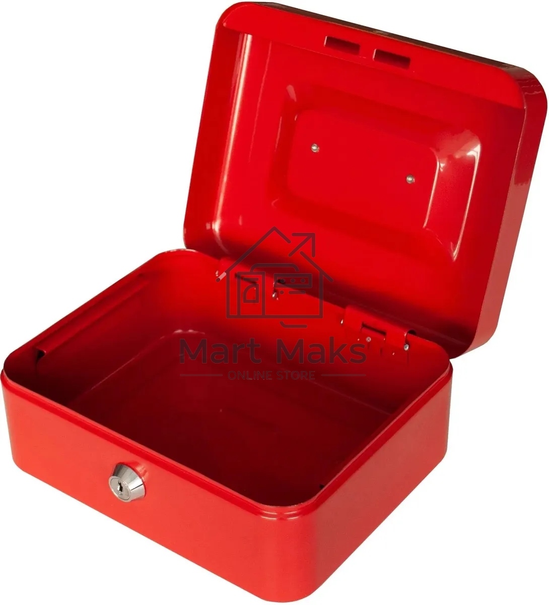 Ящик для денег Silwerhof 90x200x160 красный