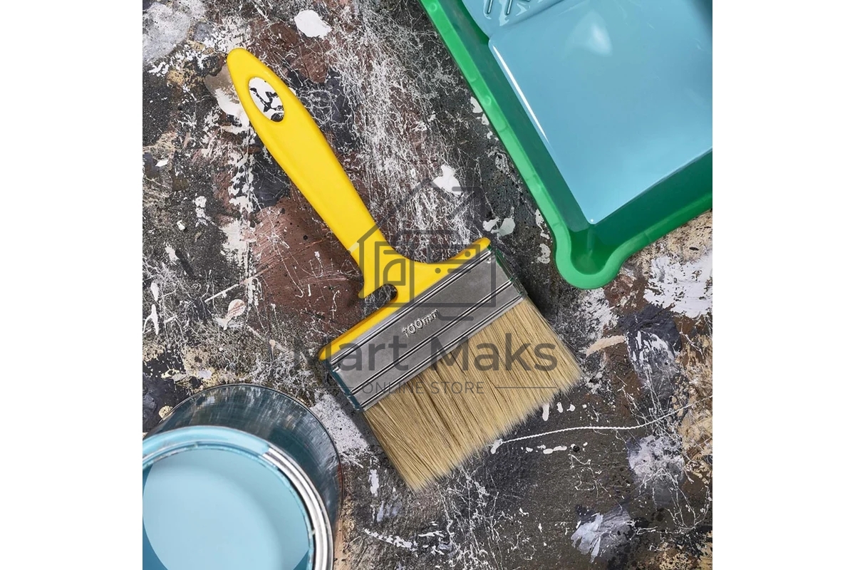 Кисть плоская Rexant 89-0315 «Эмали» 100х12 мм