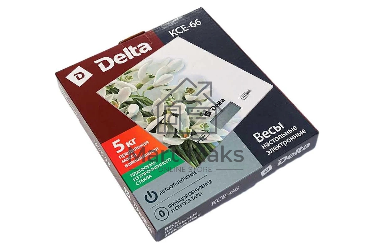 Весы настольные электронные Delta KCE-66 