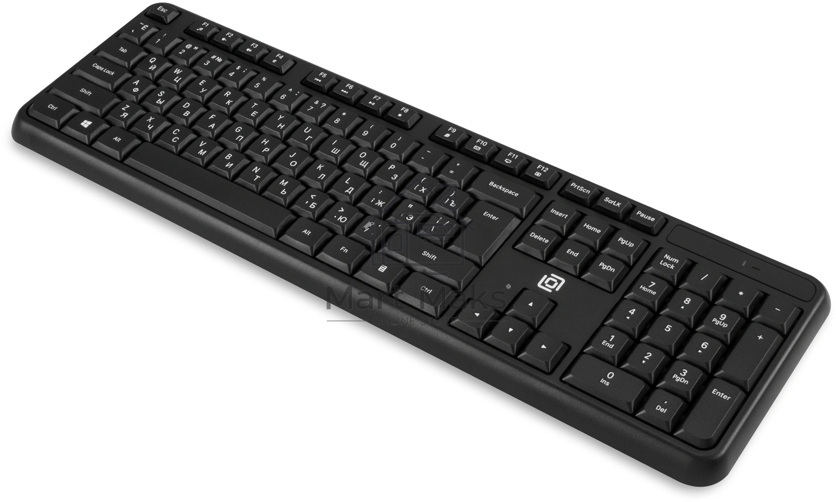 Клавиатура Оклик K888W черный USB беспроводная Multimedia (2066181)
