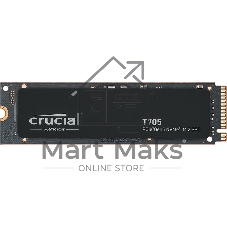 Накопитель SSD Crucial T705 2Tb PCIe Gen5 NVMe M.2 SSD CT2000T705SSD3