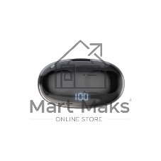 Беспроводные наушники Maxvi MHF-109BT черные TWS\капли\LCD\Sensor\200 мАч\5.2\кабель Type-C