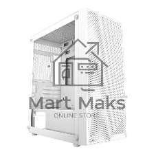 Компьютерный корпус без блока питания PCCOOLER C3B310 WH, Mesh Mid Tower, White, TG, 0.4 SPCC, no fans mATX, mITX 160/340/170мм 1x2.5
