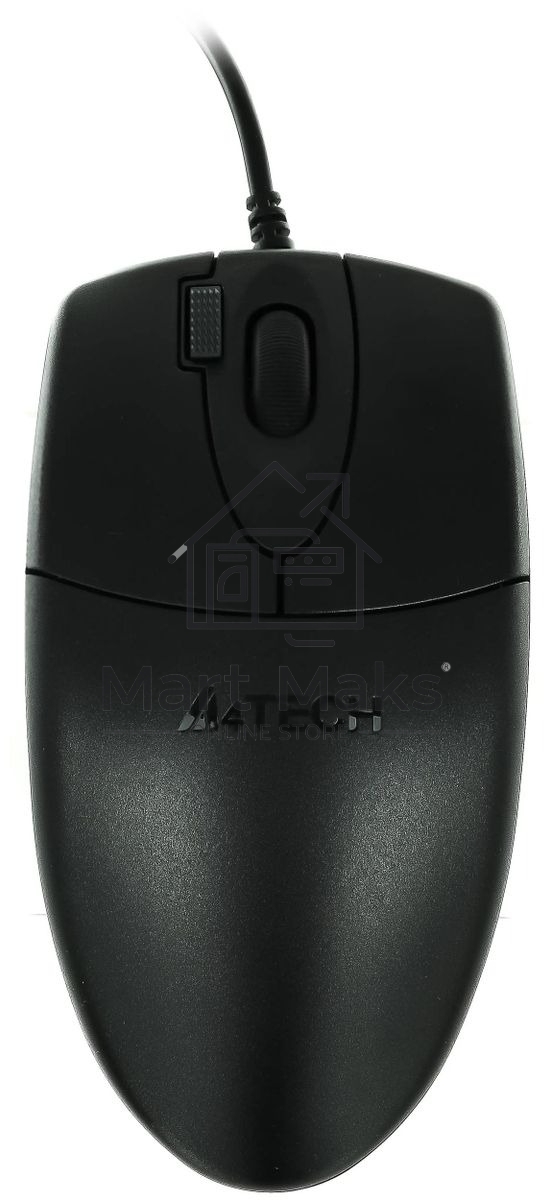 Комплект клавиатура+мышь A4Tech KR-8520D проводной, USB, 1200 DPI, чёрный