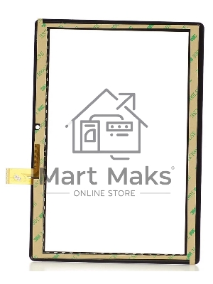 Сенсорное стекло (тачскрин) для XC-PG1010-084-FPC-A1, черное