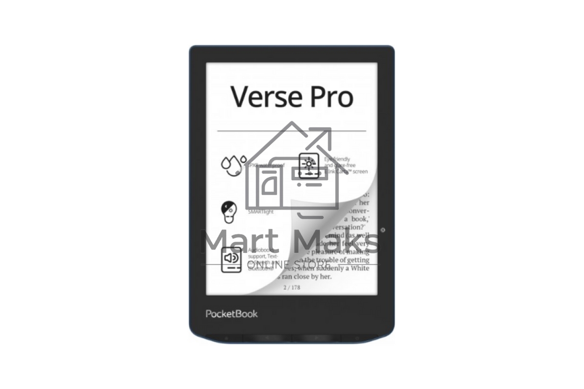 Электронная книга PocketBook 634 Verse Pro Azure (PB634-A-WW)