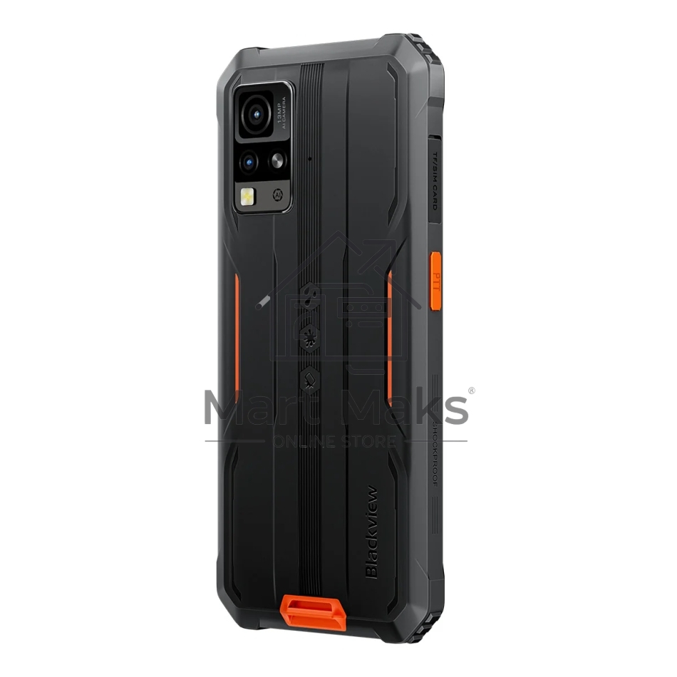 Смартфон Blackview BV4800 Pro, 4/128Gb, оранжевый