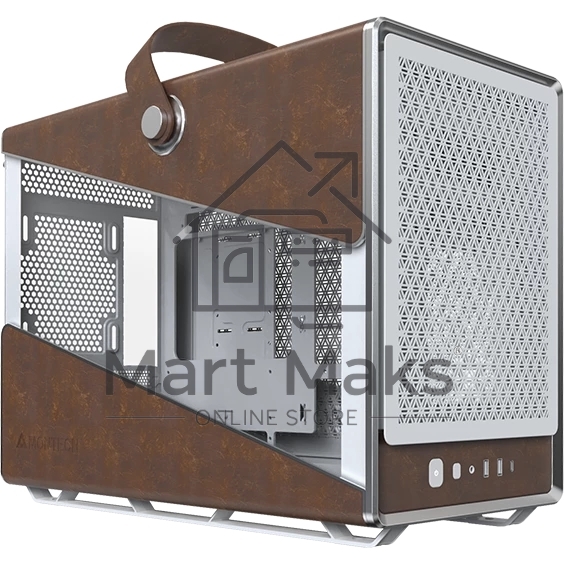 Компьютерный корпус Montech Heritage (W) белый без БП mATX 9x120мм 2x140мм 2xUSB3.0 audio bott PSU