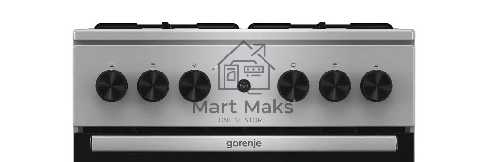 Плита газовая Gorenje GGI5A21XJ серебристый, конфорок 4 газовых, духовка 61 л, 50 см x 85 см x 59.4 см