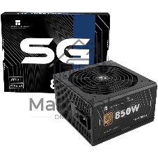 Блок питания Thermalright, 850W 80+ Gold (ATX, 3.1, PCIe 5.1, Non-modular, 1x24(20+4)pin, 1xCPU 8(4+4)pin, 2xPCIe*2 8(6+2)pin, 5xSATA3, 1x12+4pin (12VHPWR PCIe 5.1 12+4pin 600mm), 3xMOLEX4pin, Active, 120x120мм, 150x140x86mm, APFC, black)