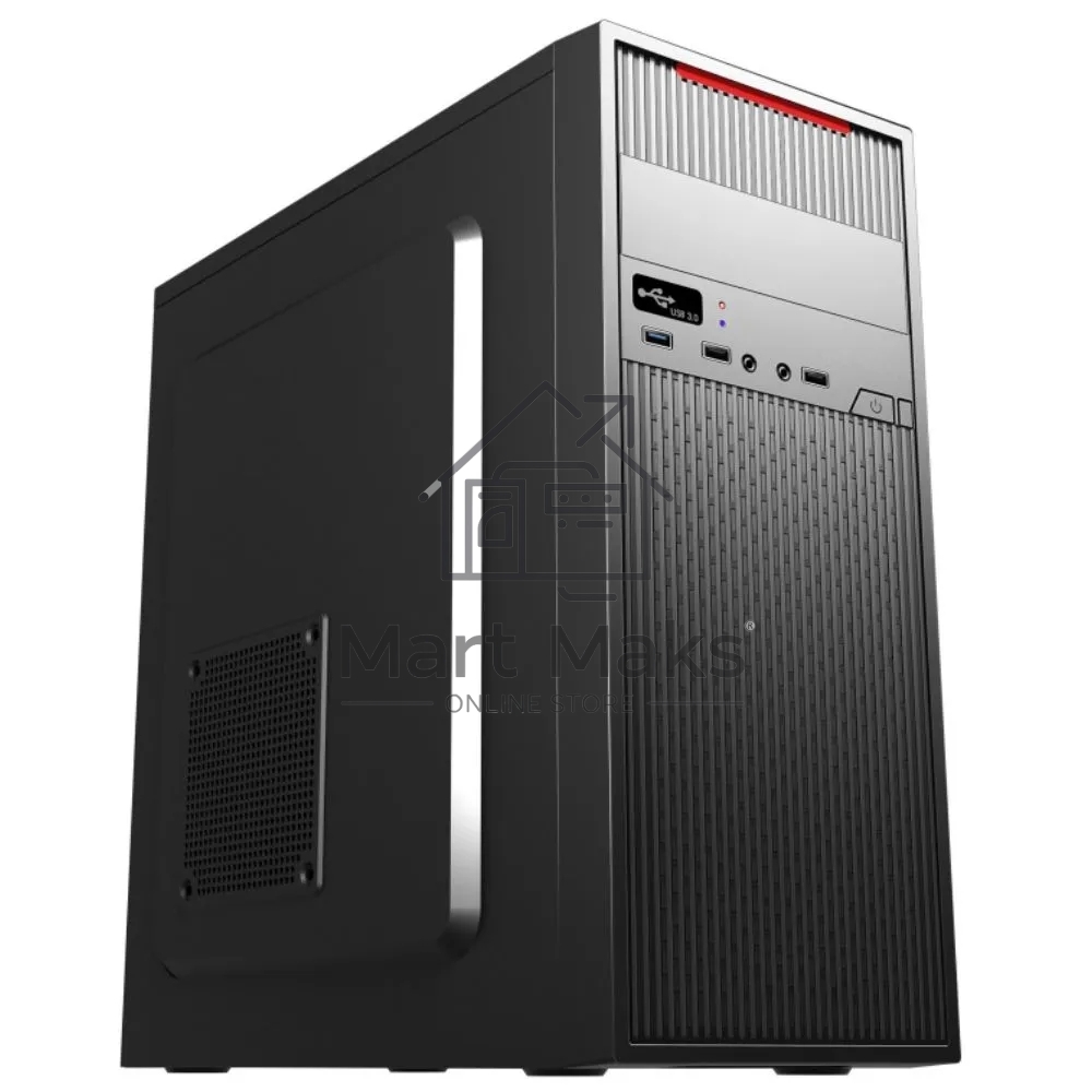 Компьютерный корпус ACD Citadel 102N ATX, черный, 80mm rear FAN, w/o PSU