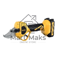 Секатор аккумуляторный, бесщеточный Denzel CP-40BL, Li-Ion, 20 В, лезвия SK5 59438