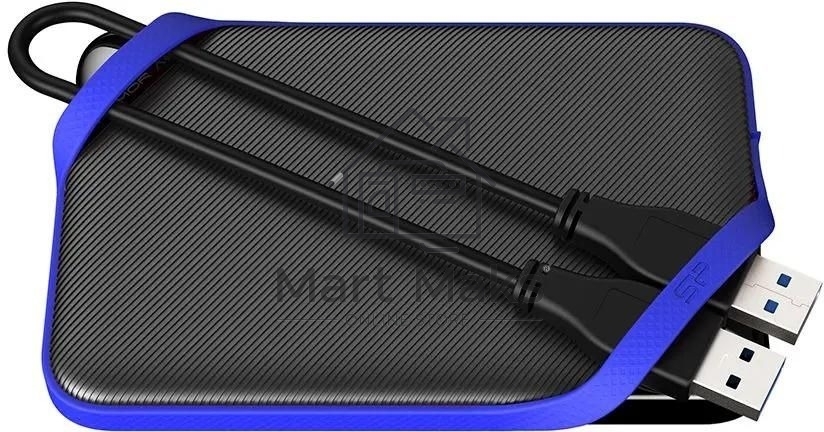 Жесткий диск Silicon Power USB 3.0 1Tb SP010TBPHD62SS3B SP010TBPHDA80S3B Armor A62 (5400rpm) 2.5