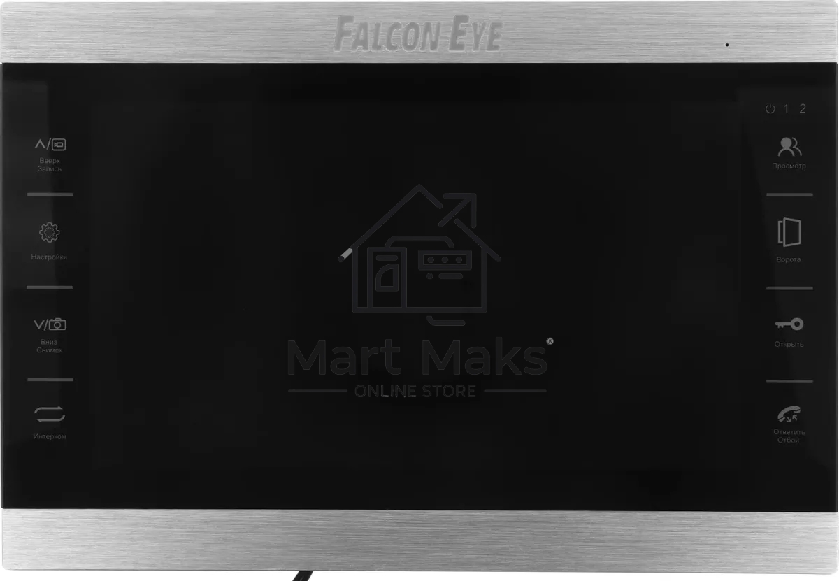 Видеодомофон Falcon Eye Atlas Plus HD черный Видеодомофон Falcon Eye Atlas Plus HD черный