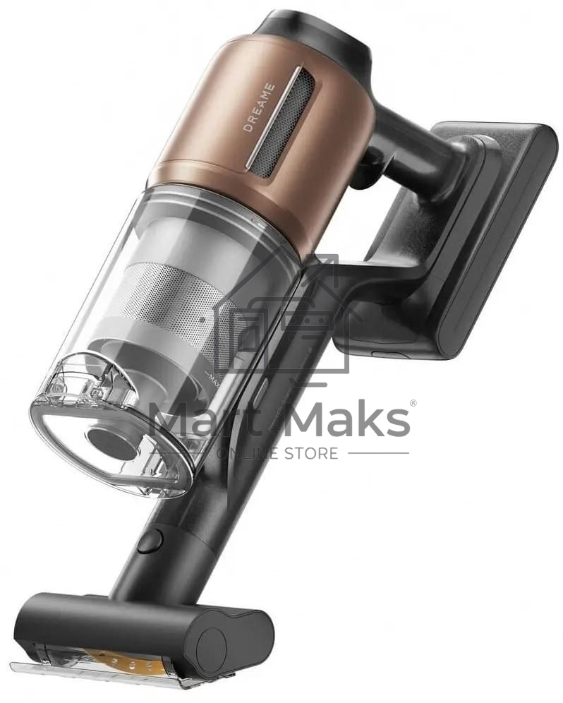 Пылесос вертикальный Dreame Z20 AquaCycle черный/бронзовый, питание от аккумулятора, 250 Вт, уборка влажная/сухая, пылесборник 0.6 л