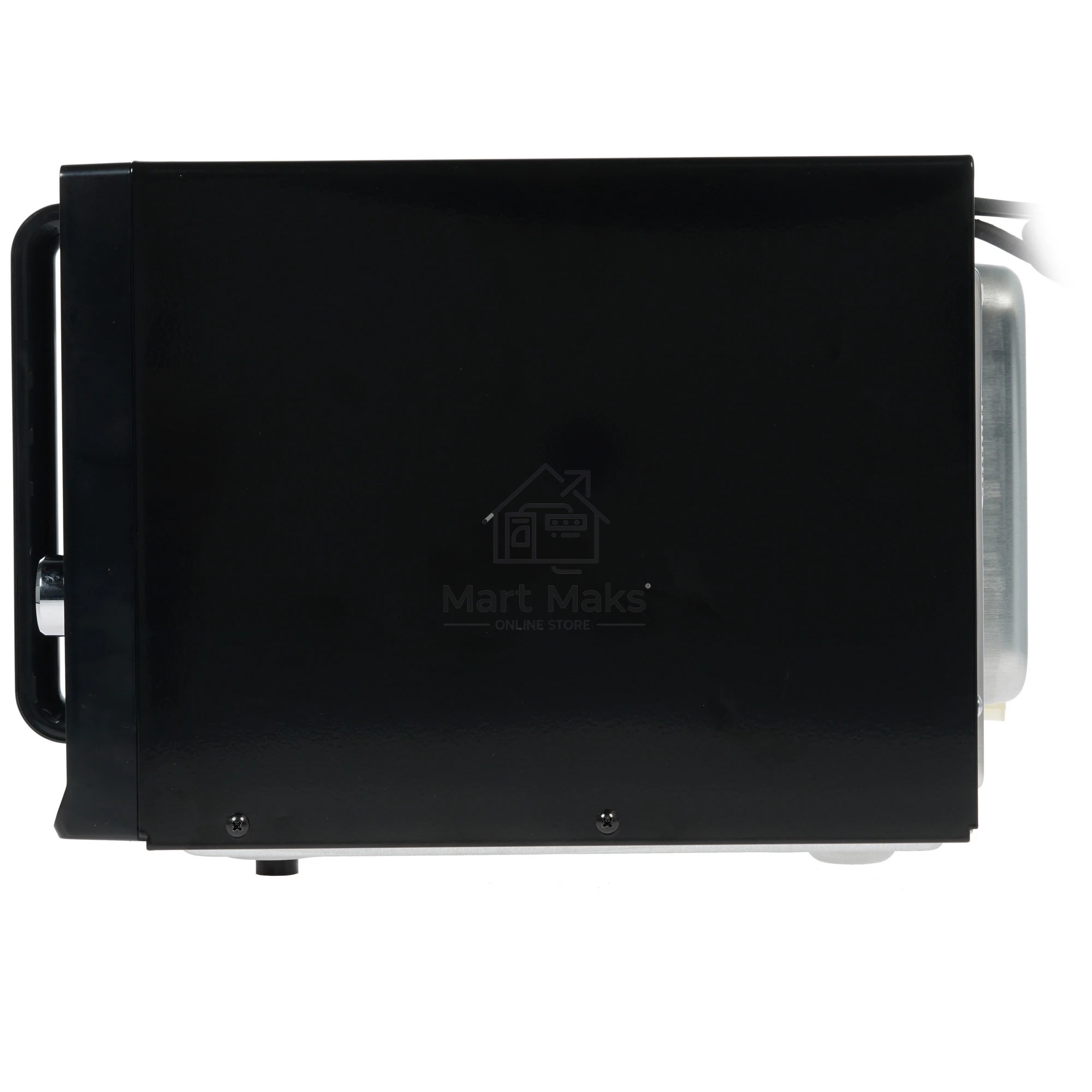 Микроволновая печь BBK 25MWC-991T/B черный/серебристый, 25 л, 900 Вт, переключатели - кнопки, поворотный механизм