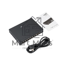 Коммутатор Бастион SKAT PoE-8E-2E, 8×100 Мбит/с PoE++ + 2×100 Мбит/с Uplink, неуправляемый
