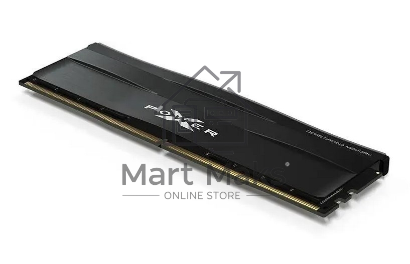 Оперативная память Silicon Power Xpower Zenith, DDR5, 32GB (2x16 GB), 5600 MHz, CL40, DIMM, радиатор, черный, ECC