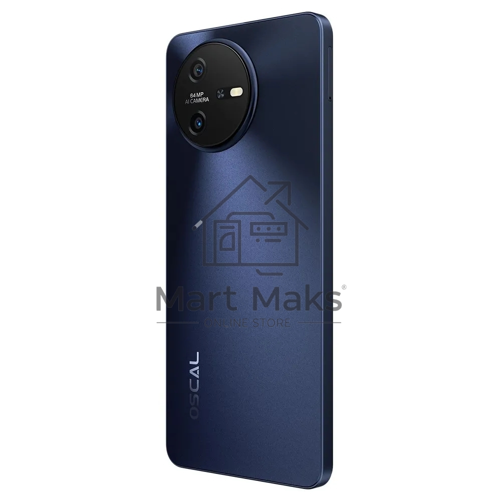 Смартфон OSCAL Tiger 12, 8/128Gb, серый