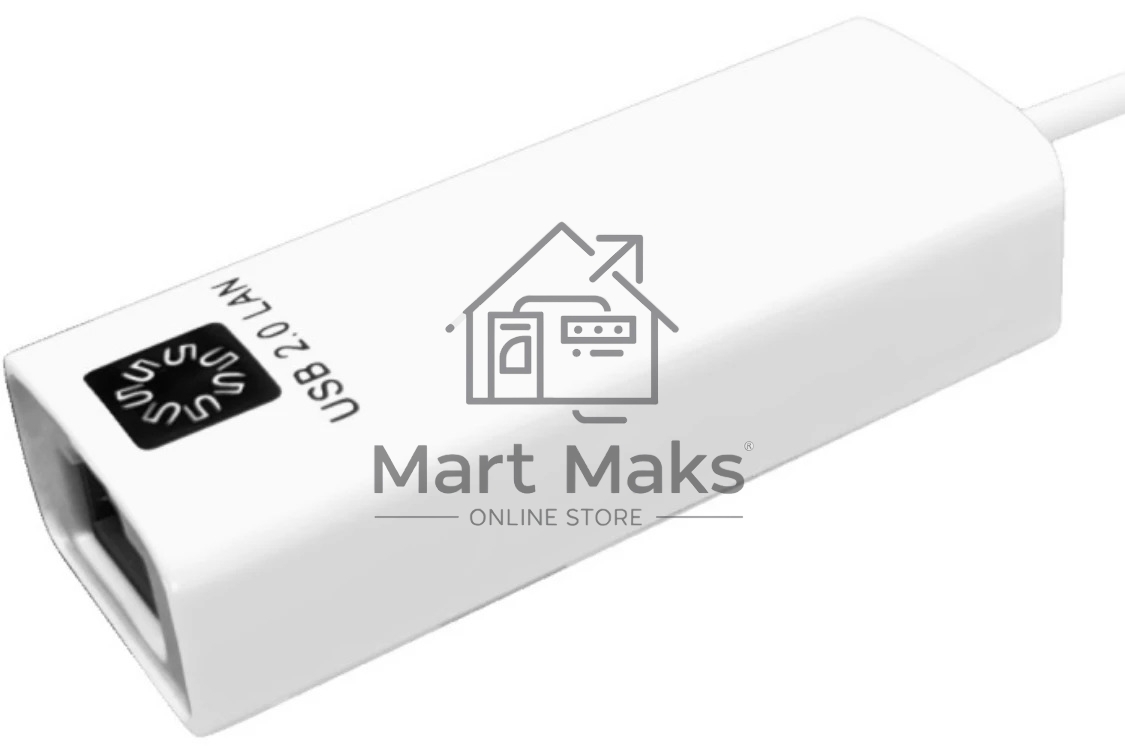 Кабель-адаптер 5bites UA3C-45-08WH USB3.1 / RJ45 100MB белый