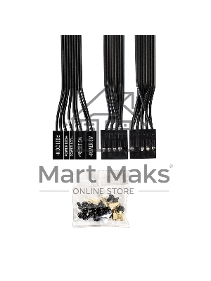 Компьютерный корпус Minitower ExeGate BAA-308M-AAA350 (mATX, БП AAA350 с вент. 8см, 2*USB, HD Audio, черный)