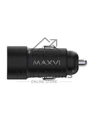 Автомобильное зарядное устройство Maxvi CCM-MS242 черный 2.4A 12W, 2xUSB