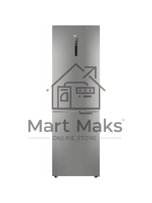 Холодильник Haier C2F619CFU1 серебристый двухкамерный 256/108л морозилка снизу, No Frost