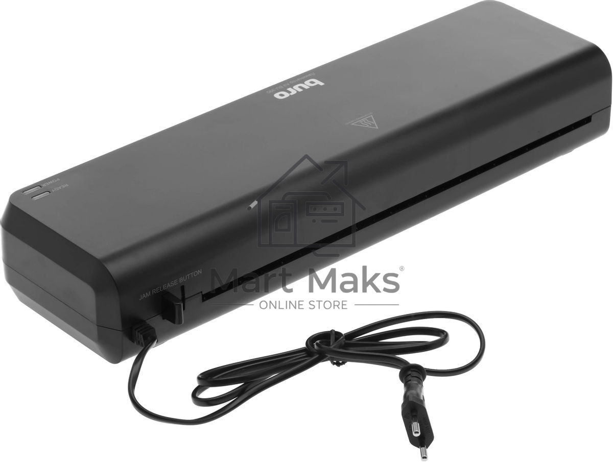 Ламинатор Buro BU-L390 черный A3 (70-125мкм) 30см/мин (2вал.) хол.лам. лам.фото