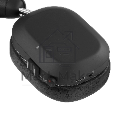 Беспроводные/проводные наушники Mondo by Defunc черный, полноразмерные, Bluetooth + проводной, до 45 ч