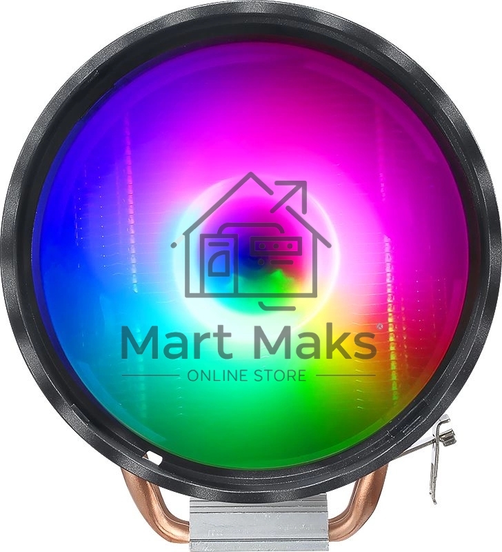 Устройство охлаждения(кулер) Aerocool / Formula Astral FRPW 2P RGB черный 90мм алюминий+медь 2100rpm 34db 4-pin 90W 138мм