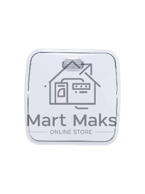 Выключатель Электра одноклавишный с подсветкой белый