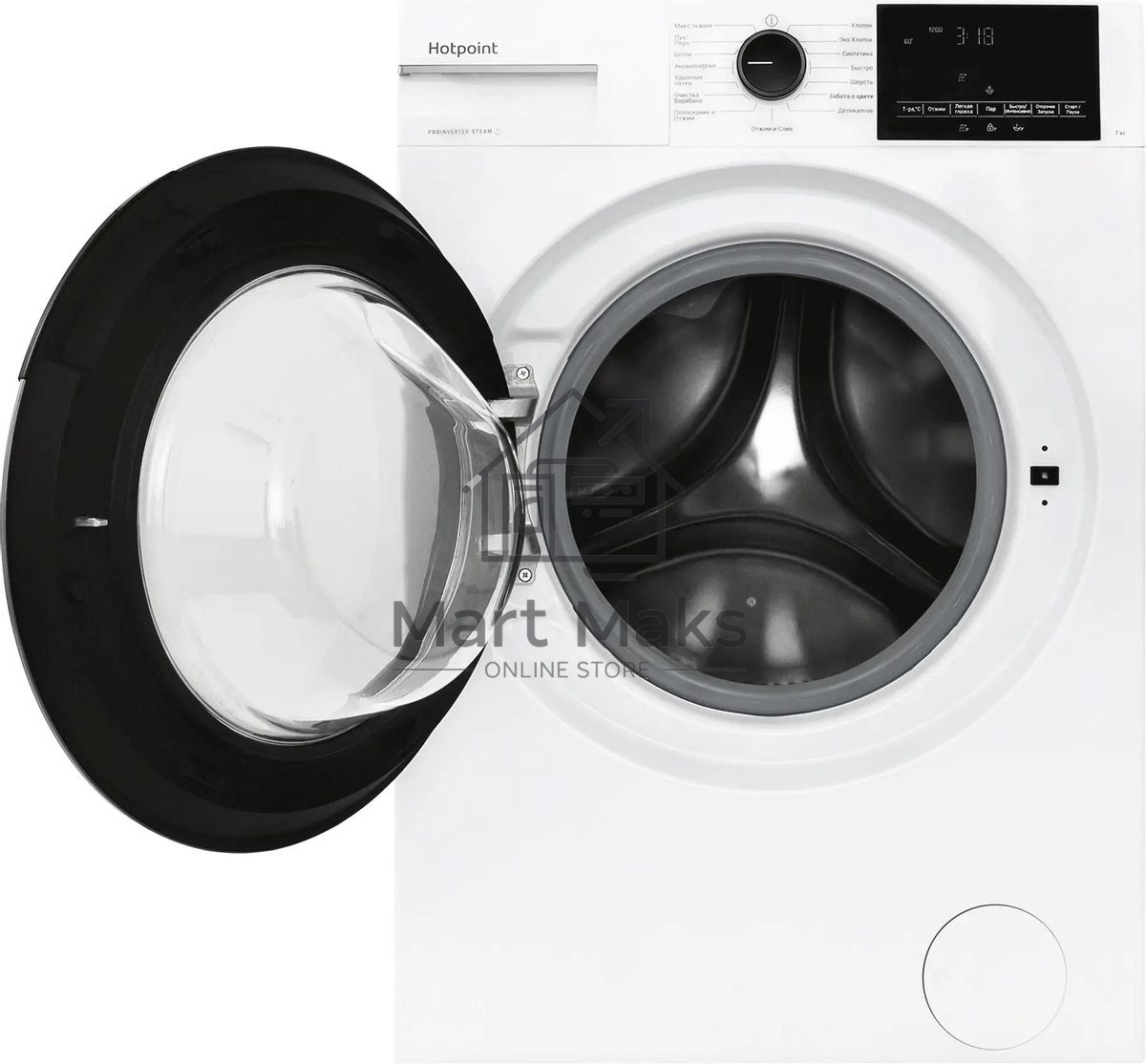 Стиральная машина Hotpoint WSH 7290 VWB белый, загр. фронтальная макс.: 7 кг 1200 об/мин класс: А