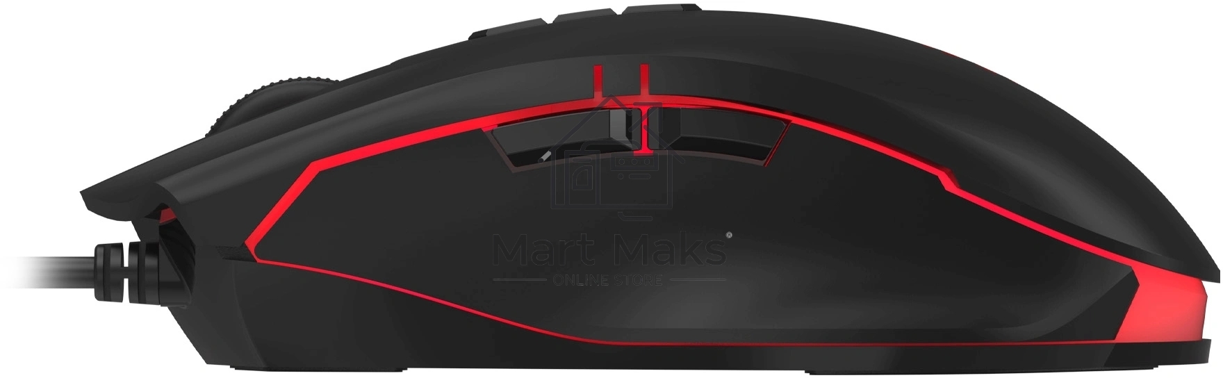 Мышь проводная A4Tech Bloody ES7 черный, 6000 dpi, USB, кнопки - 8
