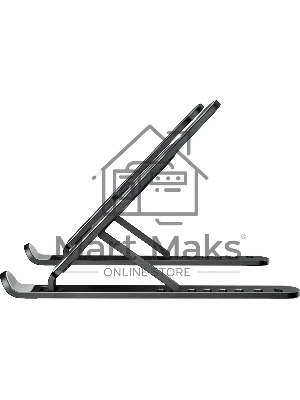 Подставка для ноутбука Buro BU-LS100 260x20x60мм 220г пластик ABS черный