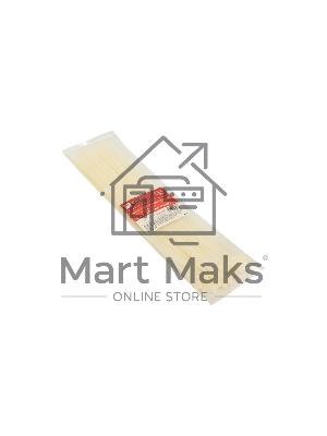 Хомут кабельный 3.6х370 нейл. белый (уп.100шт) EKF plc-c-3.6x370