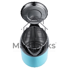 Чайник электрический BBK EK1709P черный/бирюзовый