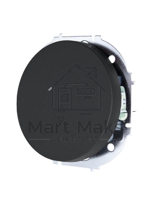 Выключатель LEZARD 743-4288-105 проходной 1-кл. СП OSEN 10А IP20 механизм, черный бархат