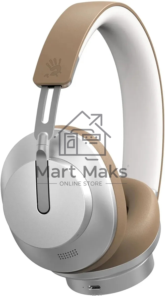 Беспроводные/проводные наушники A4Tech Bloody MH390 хаки, накладные, Bluetooth + проводной